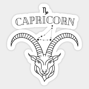 Capricorn Sticker